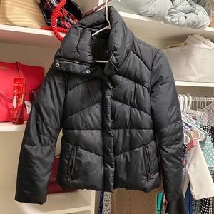 Black GAP Puffer Jacket